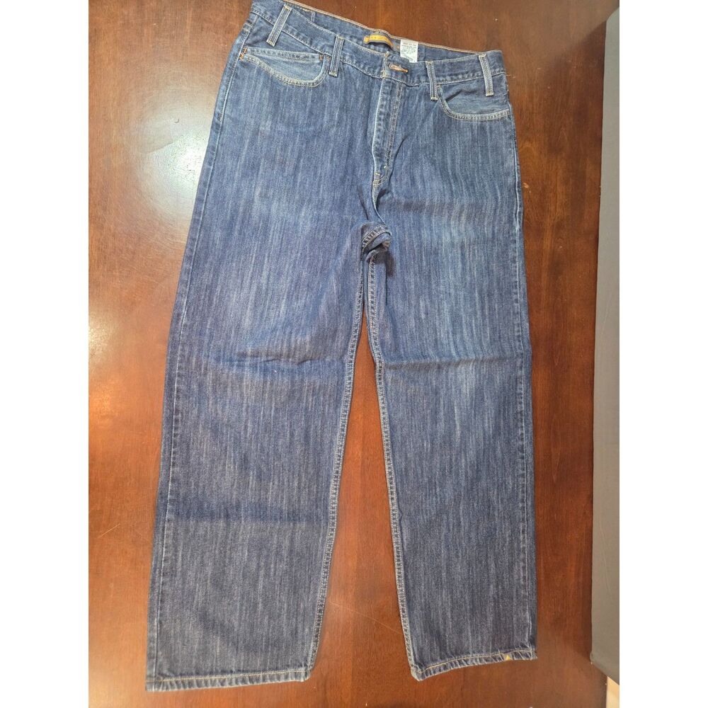 Levi’s Silvertab Men’s Jeans 36x32 Low Loose Fit Blue Denim Vintage Y2K Style